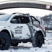 Arctic Trucks 76mm Sports Bar (Black/Polished) Toyota Hilux 2016+ / Black