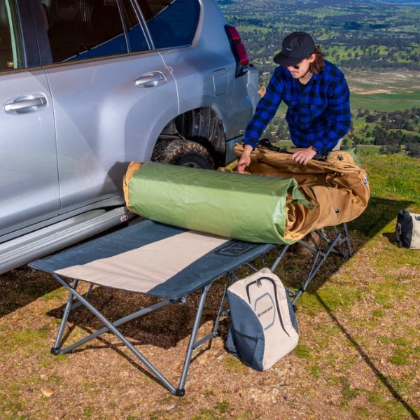 ARB Stretcher Quick Fold Camp Bed For Single Swag With Carrying Case Arctic Trucks