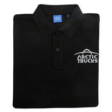 Arctic Trucks Mens Polo Shirt (Black w/ White Logo)